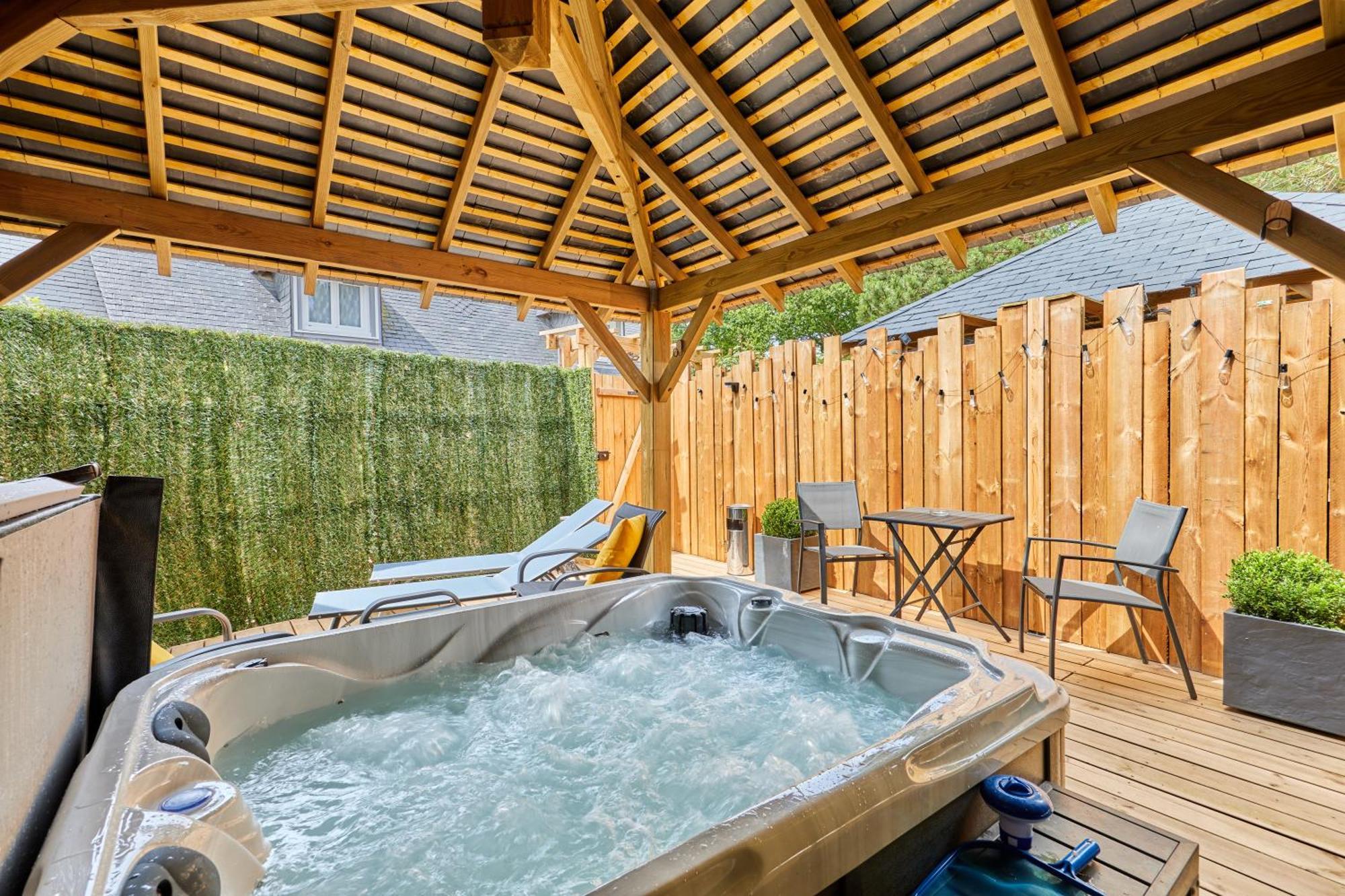 Domaine Du Gros Chene - Terrasses Avec Jacuzzis Privatifs Daire Ablon Dış mekan fotoğraf